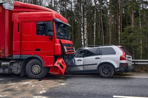 truck vs car accident