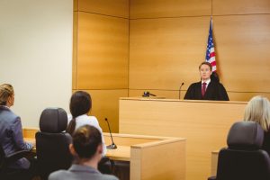 personal injury courtroom trial