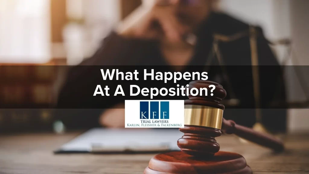 What Happens At A Deposition