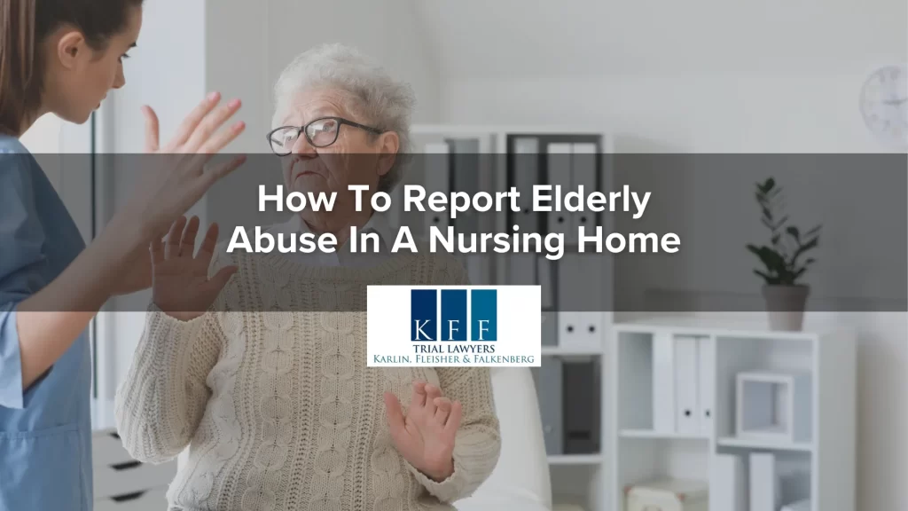 How To Report Elderly Abuse In A Nursing Home, a scared elderly patient looking at their caregiver who is abusing them
